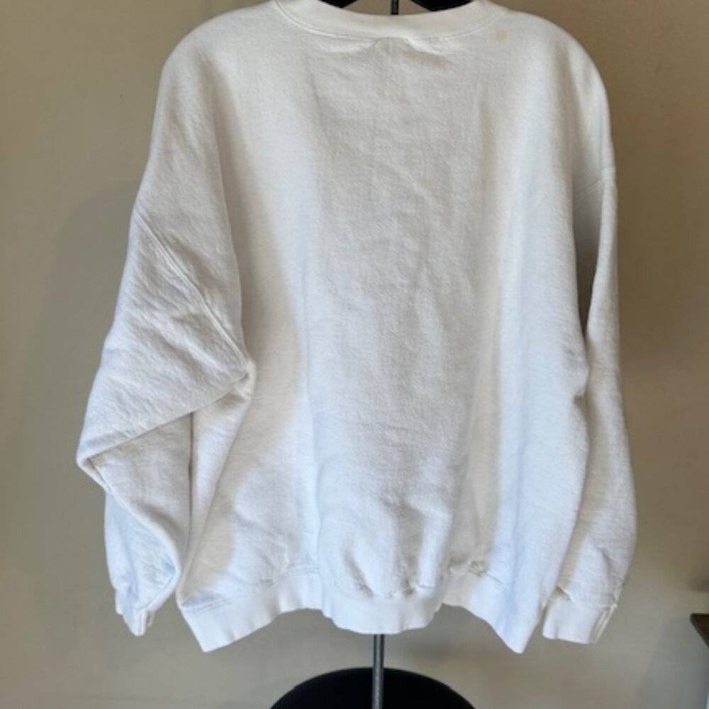 Rare Vintage 90s Nike Town Chicago Embroidered Sweatshirt  8553 - Picture 6 of 10